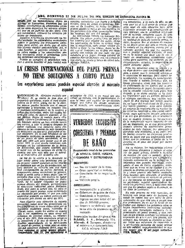 ABC SEVILLA 21-07-1974 página 26