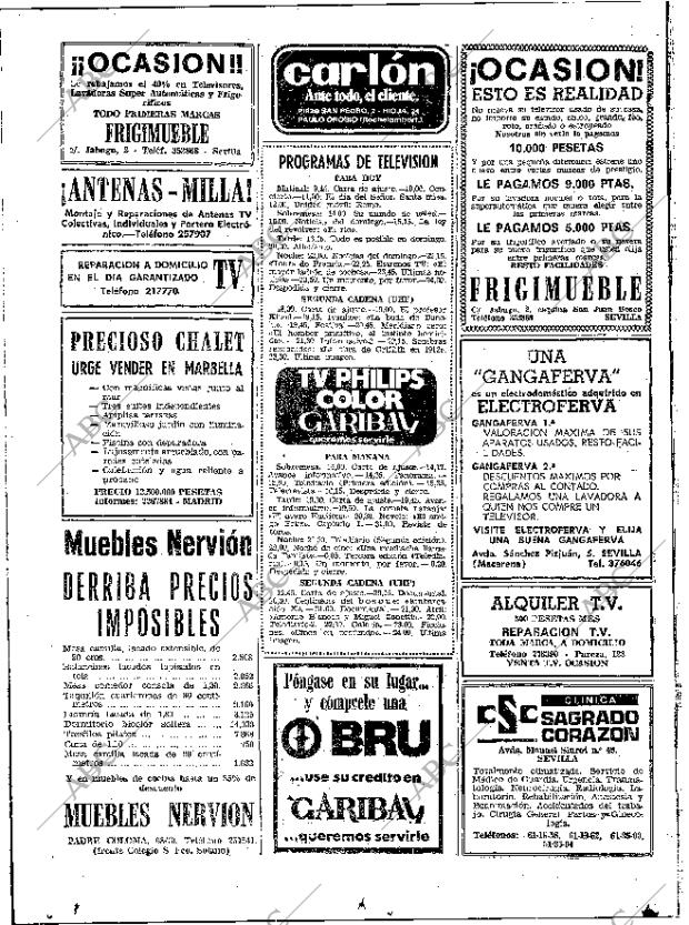ABC SEVILLA 21-07-1974 página 62