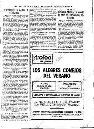 ABC SEVILLA 23-07-1974 página 23