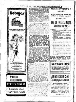 ABC SEVILLA 23-07-1974 página 28
