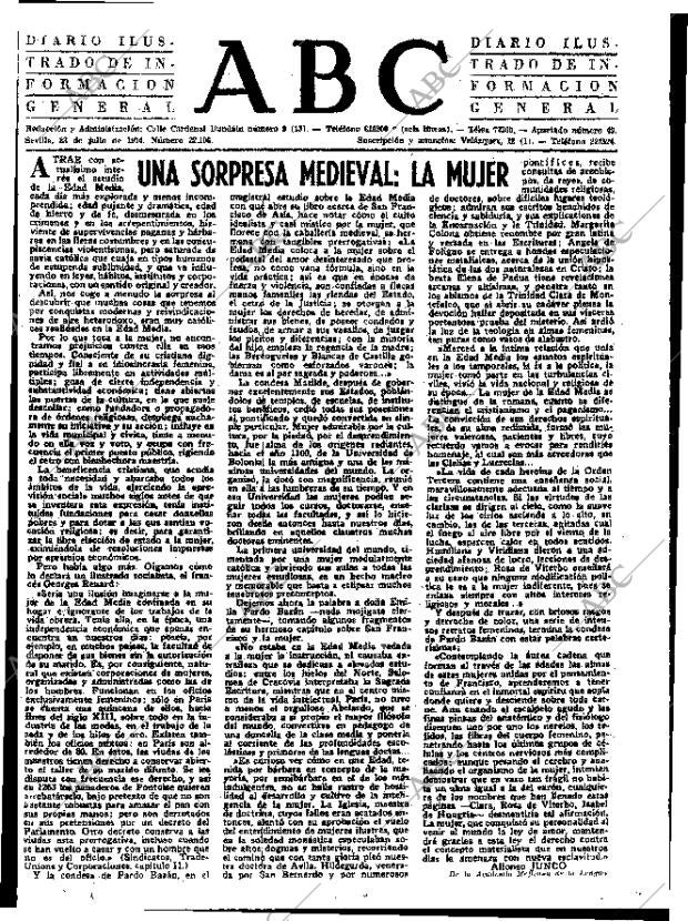 ABC SEVILLA 23-07-1974 página 3