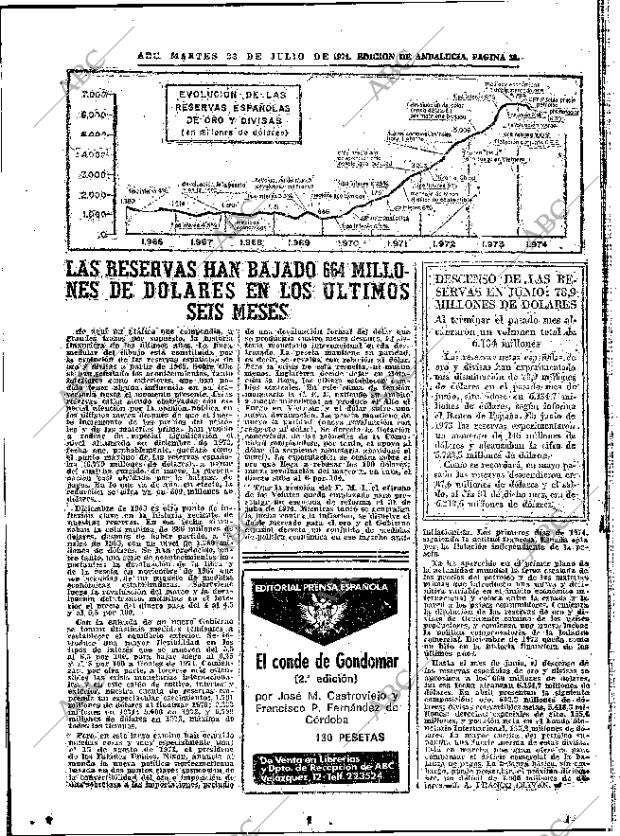 ABC SEVILLA 23-07-1974 página 38