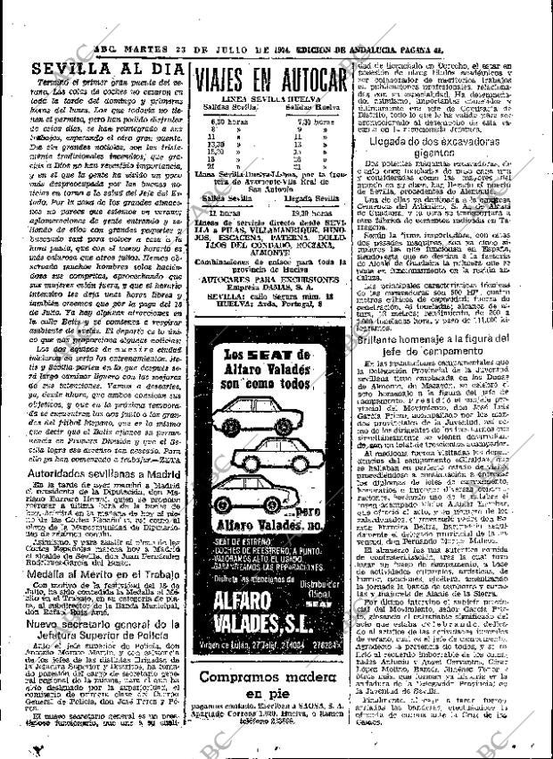 ABC SEVILLA 23-07-1974 página 41