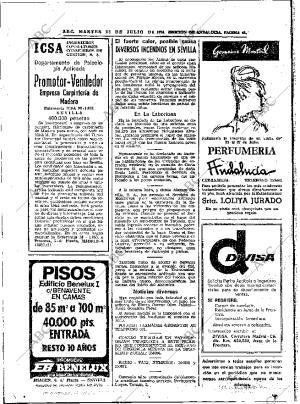 ABC SEVILLA 23-07-1974 página 42