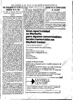 ABC SEVILLA 23-07-1974 página 47