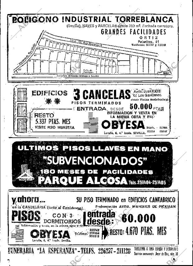 ABC SEVILLA 23-07-1974 página 77