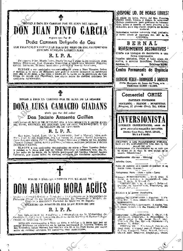 ABC SEVILLA 23-07-1974 página 79