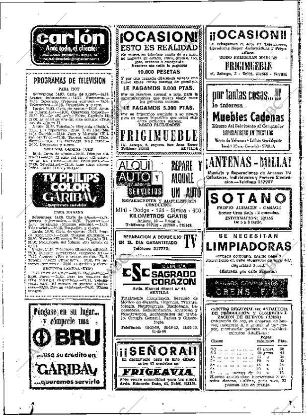 ABC SEVILLA 23-07-1974 página 82