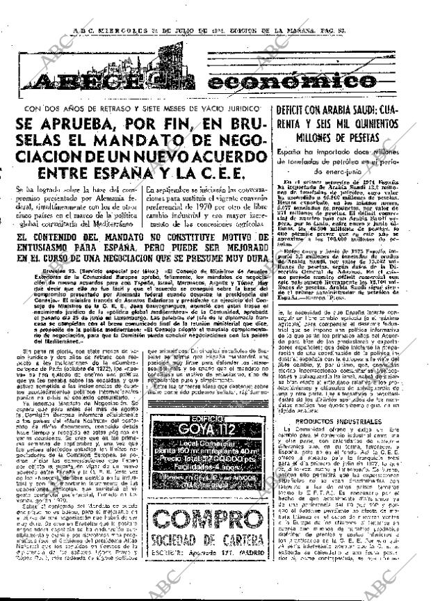 ABC MADRID 24-07-1974 página 53