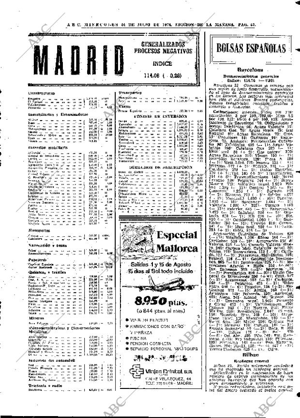 ABC MADRID 24-07-1974 página 57