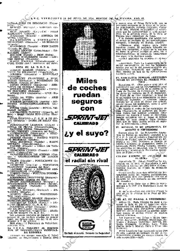 ABC MADRID 24-07-1974 página 62