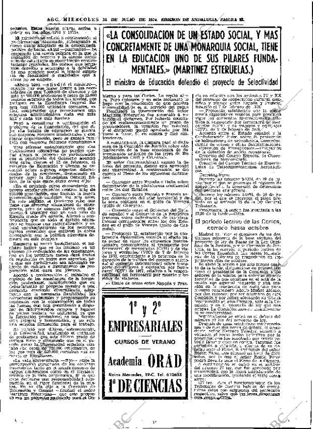 ABC SEVILLA 24-07-1974 página 37