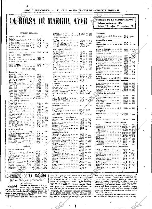 ABC SEVILLA 24-07-1974 página 49