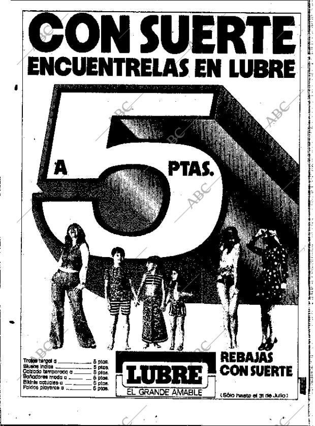 ABC SEVILLA 24-07-1974 página 6