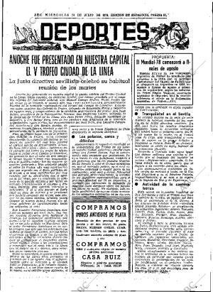 ABC SEVILLA 24-07-1974 página 61