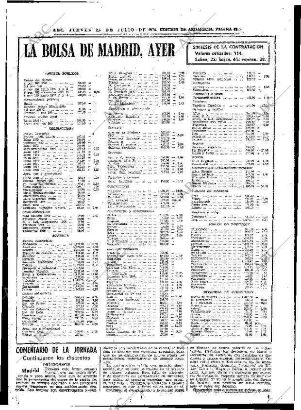 ABC SEVILLA 25-07-1974 página 47