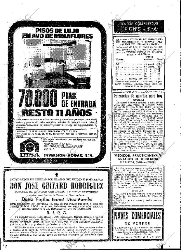 ABC SEVILLA 25-07-1974 página 75