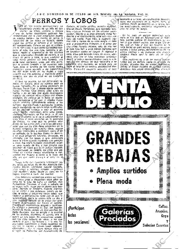 ABC MADRID 28-07-1974 página 31