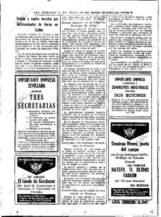 ABC SEVILLA 28-07-1974 página 36