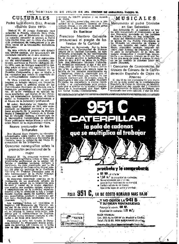 ABC SEVILLA 28-07-1974 página 37
