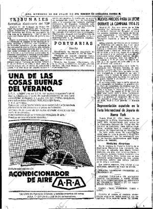 ABC SEVILLA 28-07-1974 página 39