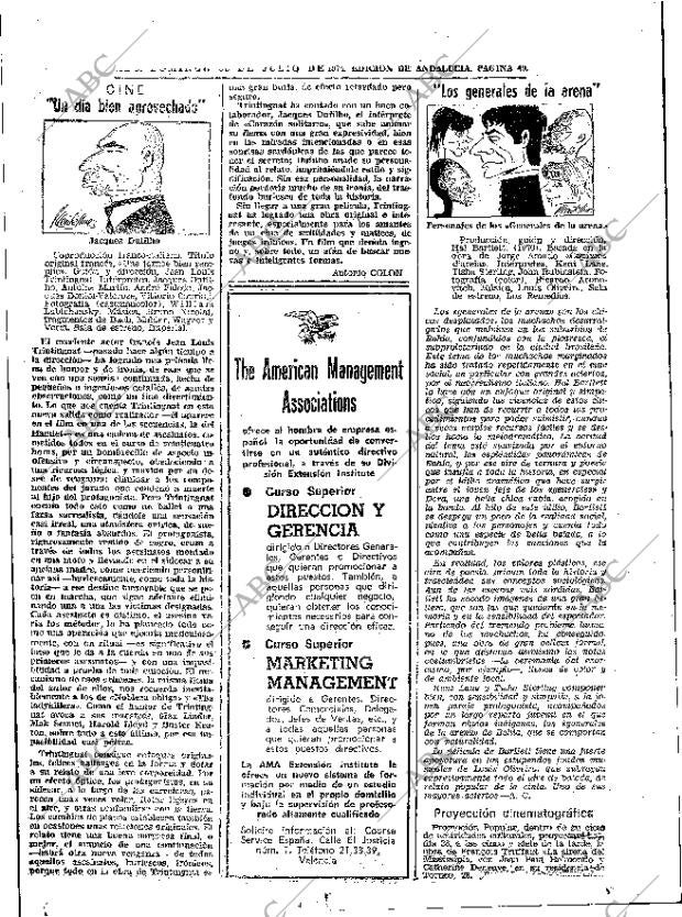 ABC SEVILLA 28-07-1974 página 47