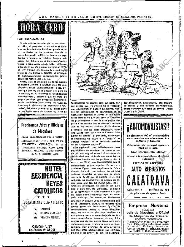 ABC SEVILLA 30-07-1974 página 22
