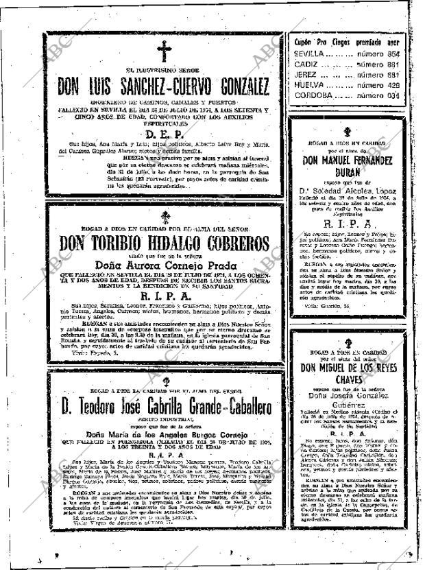 ABC SEVILLA 30-07-1974 página 56