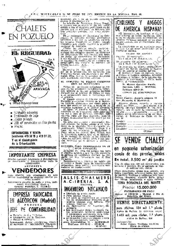 ABC MADRID 31-07-1974 página 48