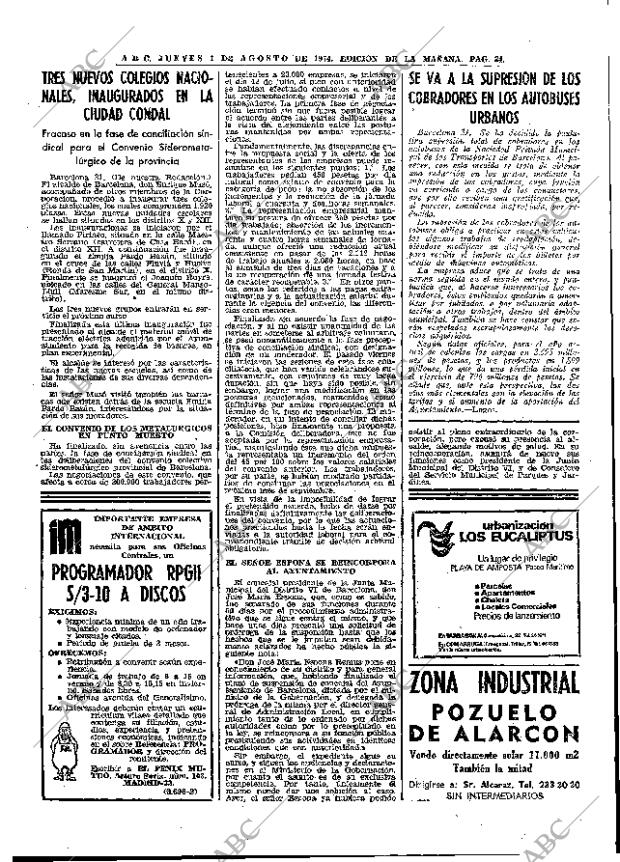 ABC MADRID 01-08-1974 página 34