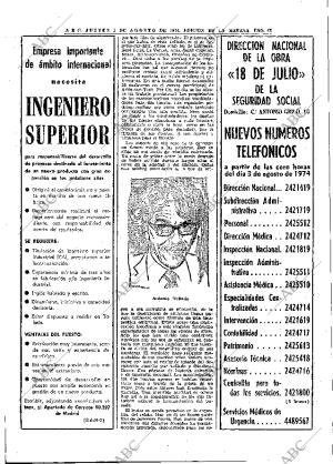 ABC MADRID 01-08-1974 página 42