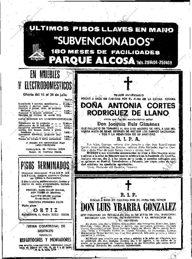 ABC SEVILLA 01-08-1974 página 56