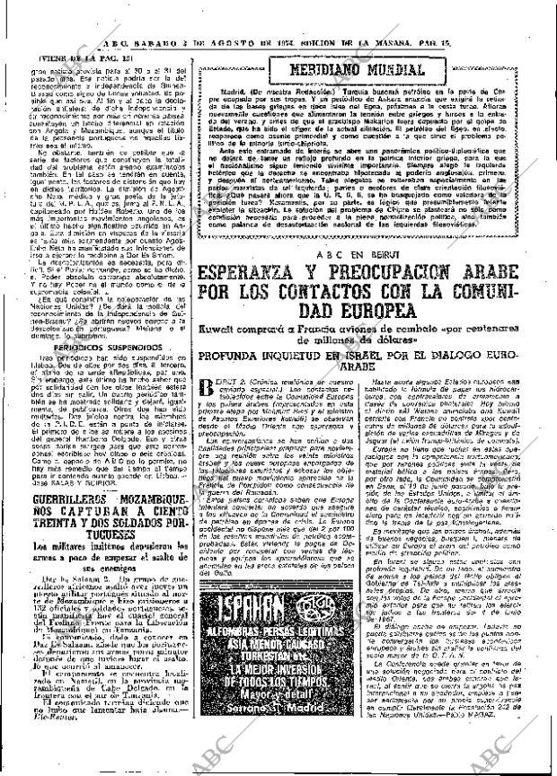 ABC MADRID 03-08-1974 página 15
