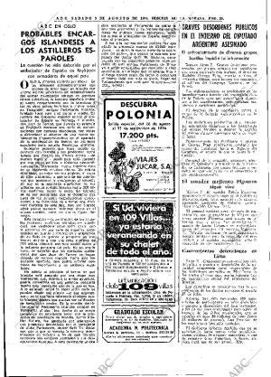 ABC MADRID 03-08-1974 página 20