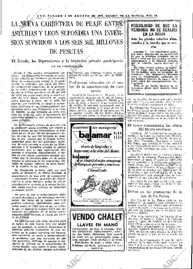 ABC MADRID 03-08-1974 página 29