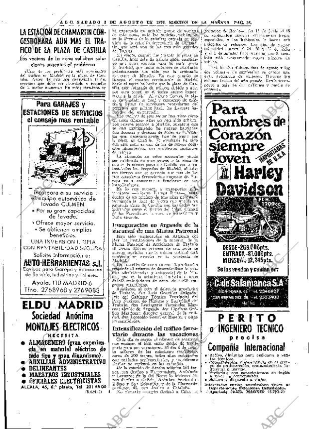 ABC MADRID 03-08-1974 página 36