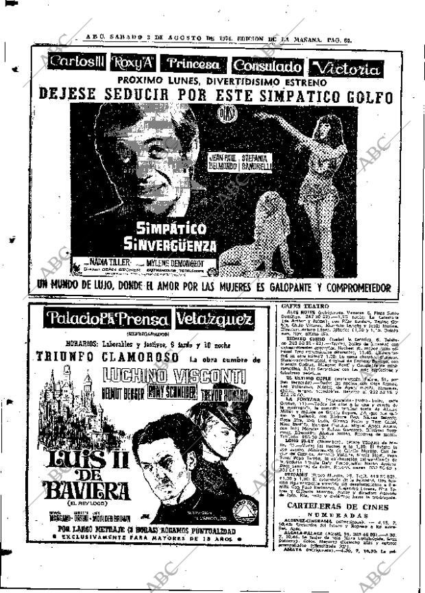 ABC MADRID 03-08-1974 página 60
