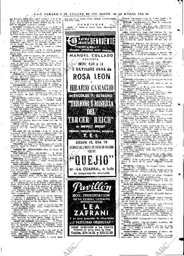 ABC MADRID 03-08-1974 página 61