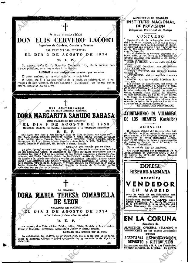 ABC MADRID 03-08-1974 página 72