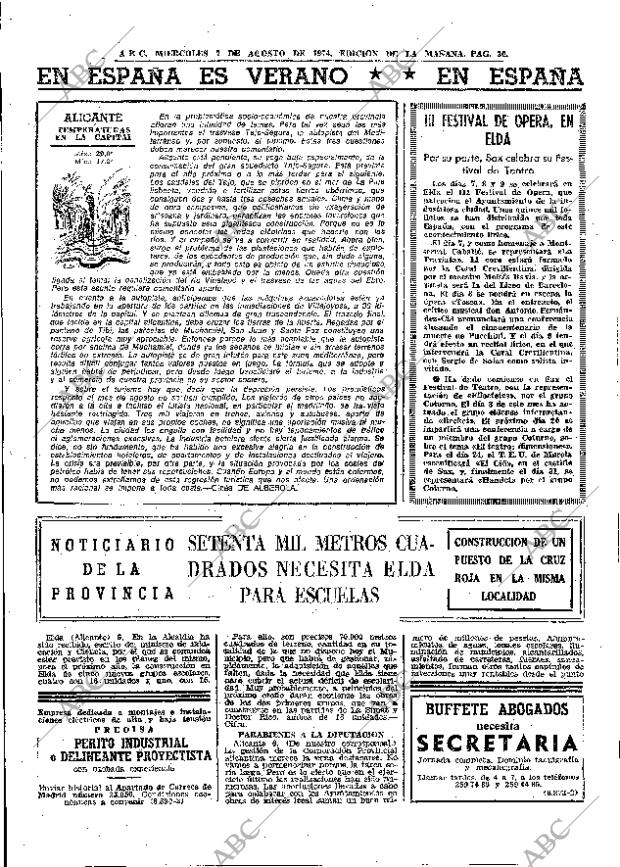 ABC MADRID 07-08-1974 página 30