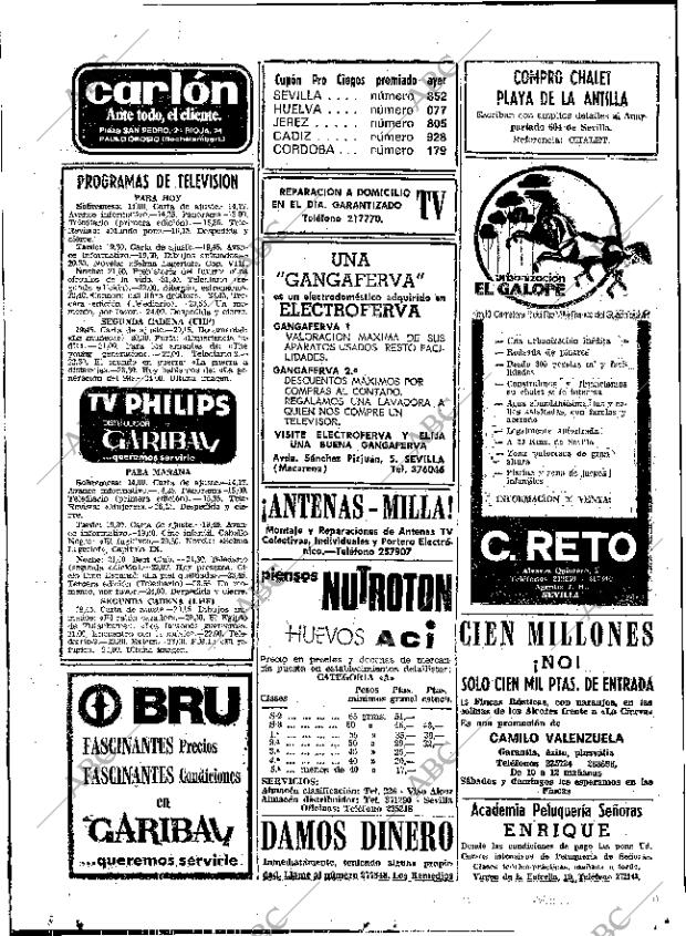 ABC SEVILLA 07-08-1974 página 72