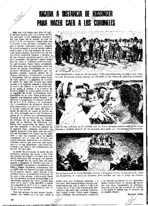 BLANCO Y NEGRO MADRID 10-08-1974 página 36