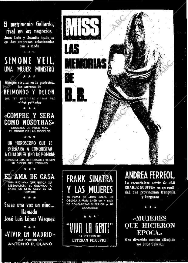 BLANCO Y NEGRO MADRID 10-08-1974 página 38