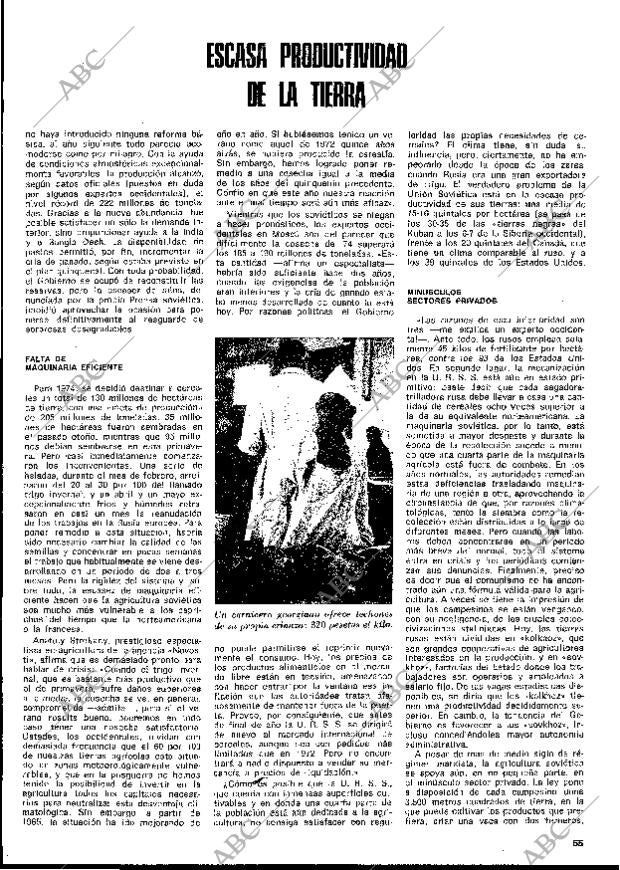 BLANCO Y NEGRO MADRID 10-08-1974 página 55