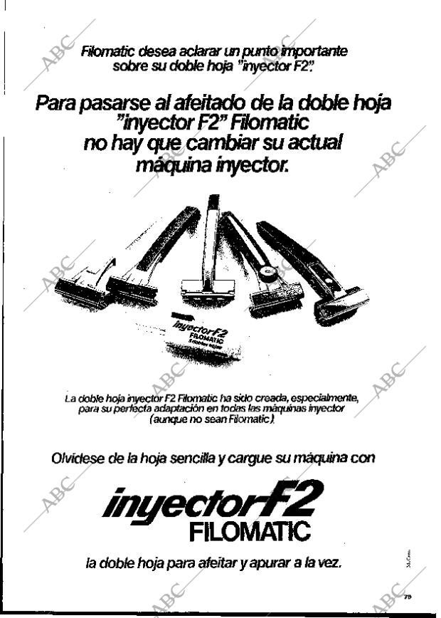 BLANCO Y NEGRO MADRID 10-08-1974 página 79