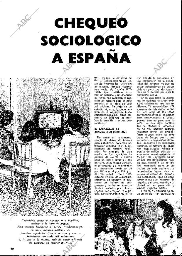 BLANCO Y NEGRO MADRID 10-08-1974 página 82