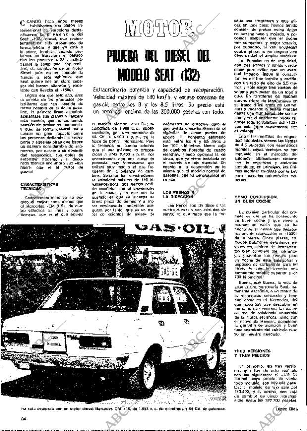 BLANCO Y NEGRO MADRID 10-08-1974 página 84