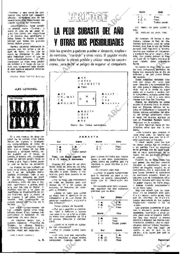 BLANCO Y NEGRO MADRID 10-08-1974 página 87