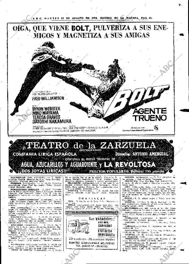 ABC MADRID 13-08-1974 página 59