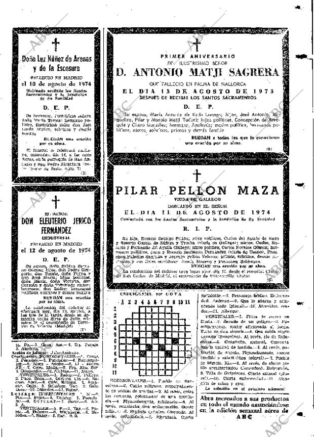 ABC MADRID 13-08-1974 página 73